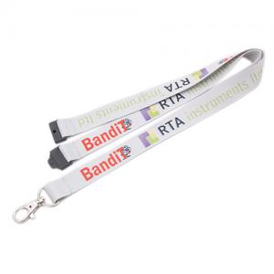 Sublimated neck lanyard